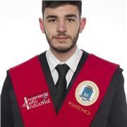 Estudiante de ingeniería mecánica en la UPM con ganas de trabajar y don de gentes, interesado en ofrecer clases de matemáticas física o inglés